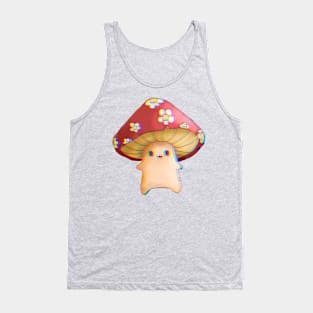 Trippy cute mushroom Tank Top